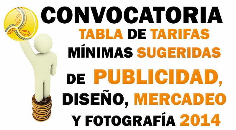 CONVOCATORIA TABLA DE TARIFAS M�NIMAS 2014